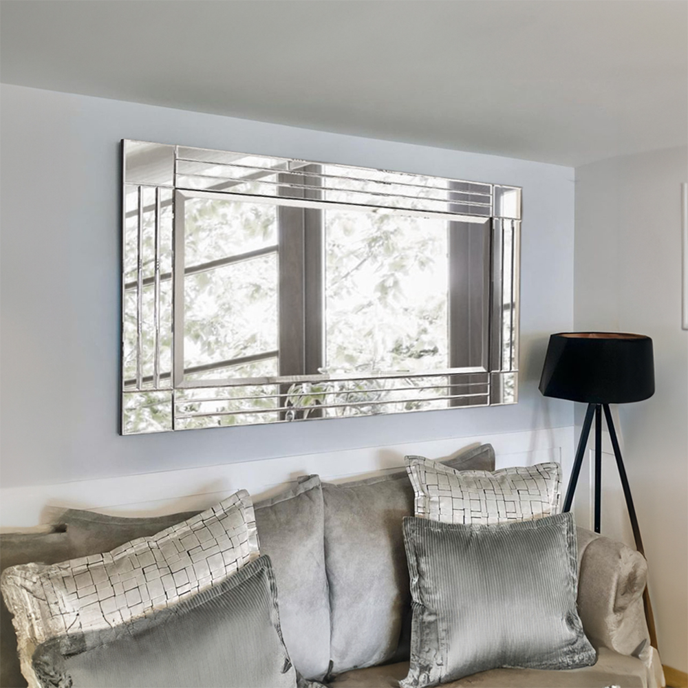 Molly Full Length Triple Frame Wall Mirror 174cm x 85cm - Image 3