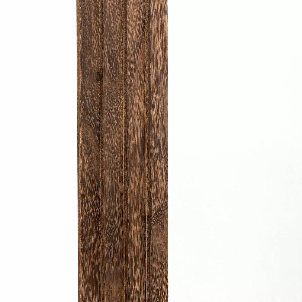 Hoxley Arched Full Length Wall Mirror Dark Wood – 180cm x 80cm - Image 3