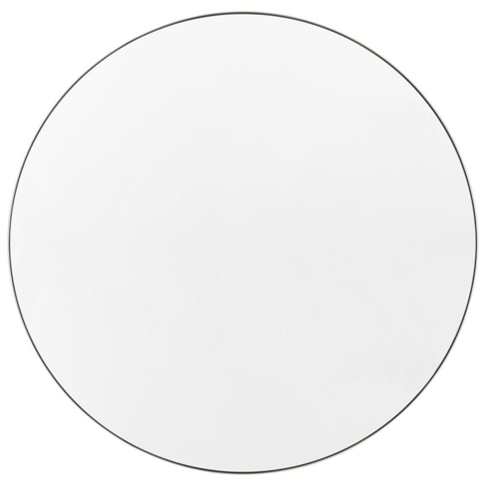 Blackbrook Round Wall Mirror Silver – 80cm x 80cm - Image 4